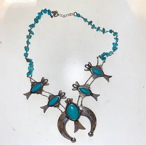 free people turquoise necklace